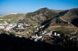 Recuperación de los caminos tradicionales desde Generalife a San Miguel Alto