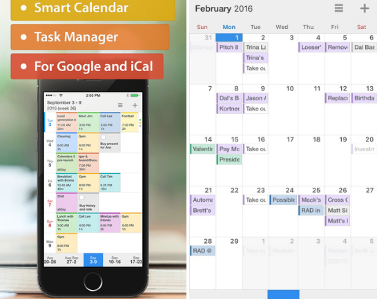 Guided Calendar App