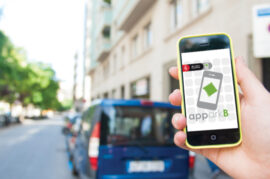 Aplicación móvil que indica si hay aparcamientos libres