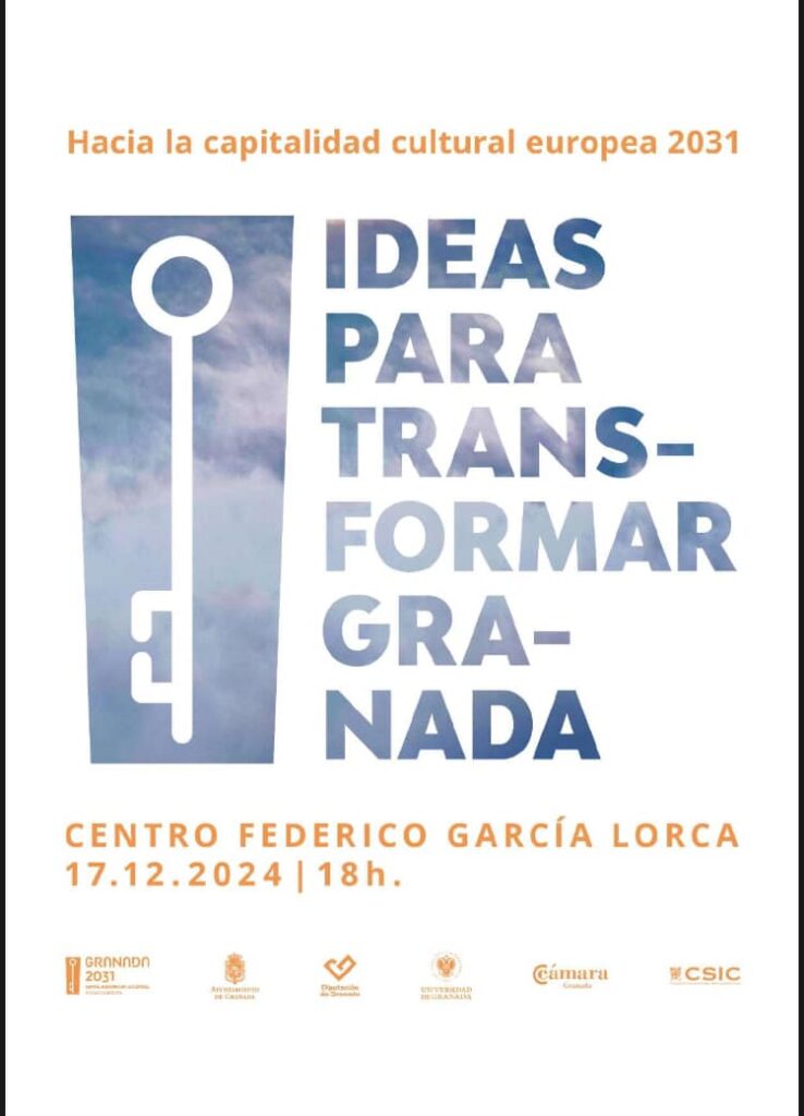 Se publica el primer Informe de Participación Ciudadana del proceso hacia la Capitalidad Cultural Europea Granada 2031