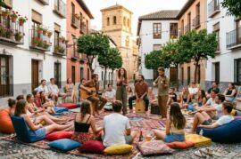 Sofá Sessions: microconciertos y podcast en vivo en plazas de barrio